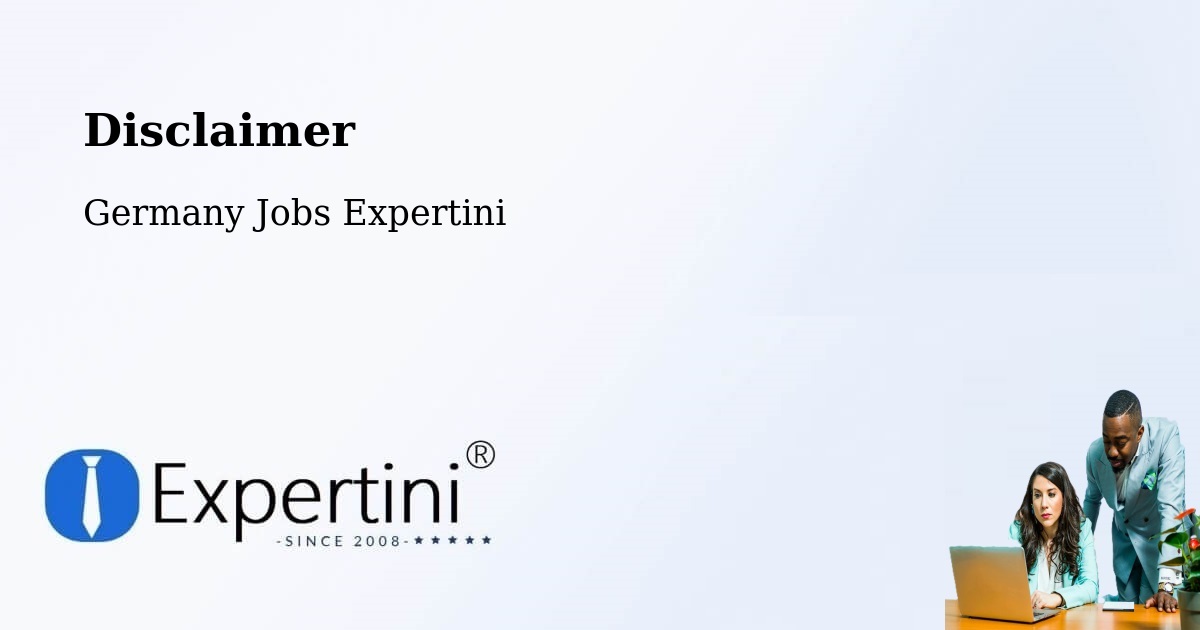 Disclaimer – Alsfeld - Germany Jobs Expertini